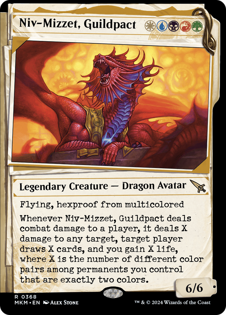 Niv-Mizzet, Guildpact (MKM) 368 - WZRD TCG