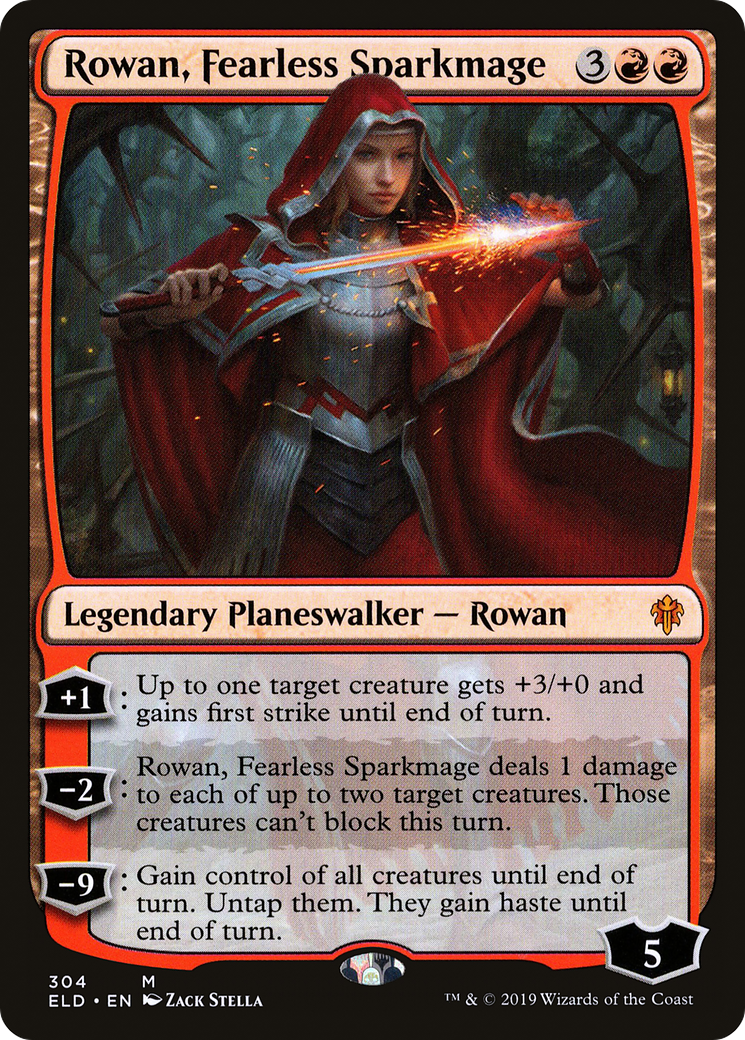 Rowan, Fearless Sparkmage (ELD) 304
