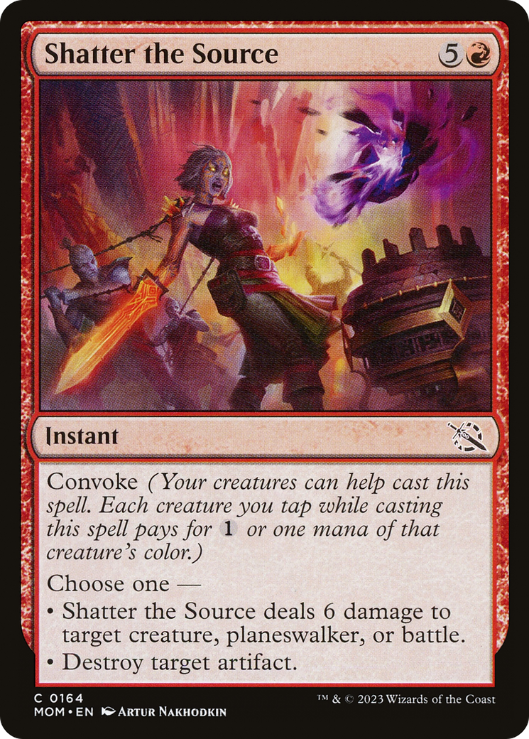 Shatter the Source (MOM) 164 - WZRD TCG