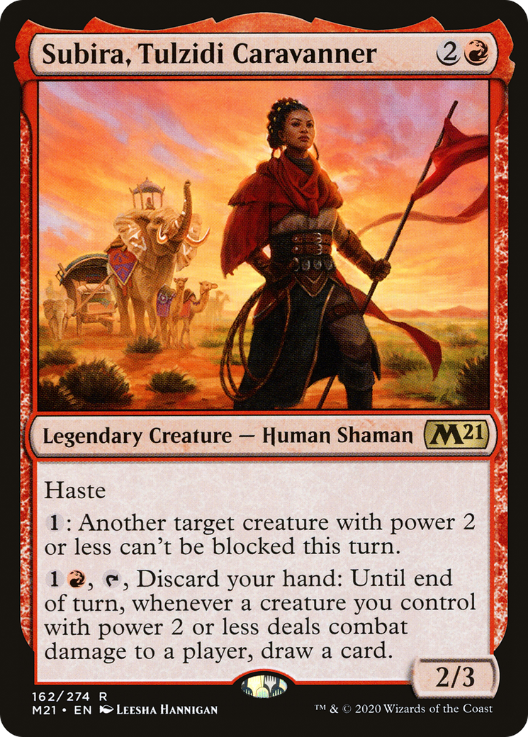 Subira, Tulzidi Caravanner (M21) 162 - WZRD TCG