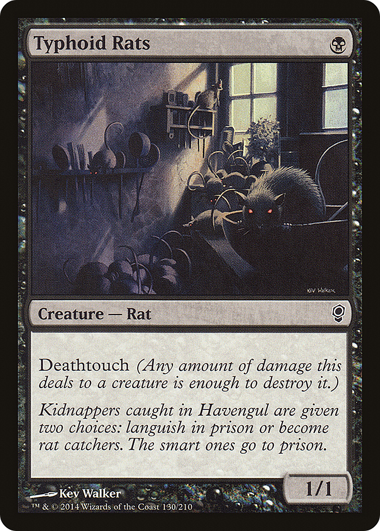 Typhoid Rats (CNS) 130 - WZRD TCG