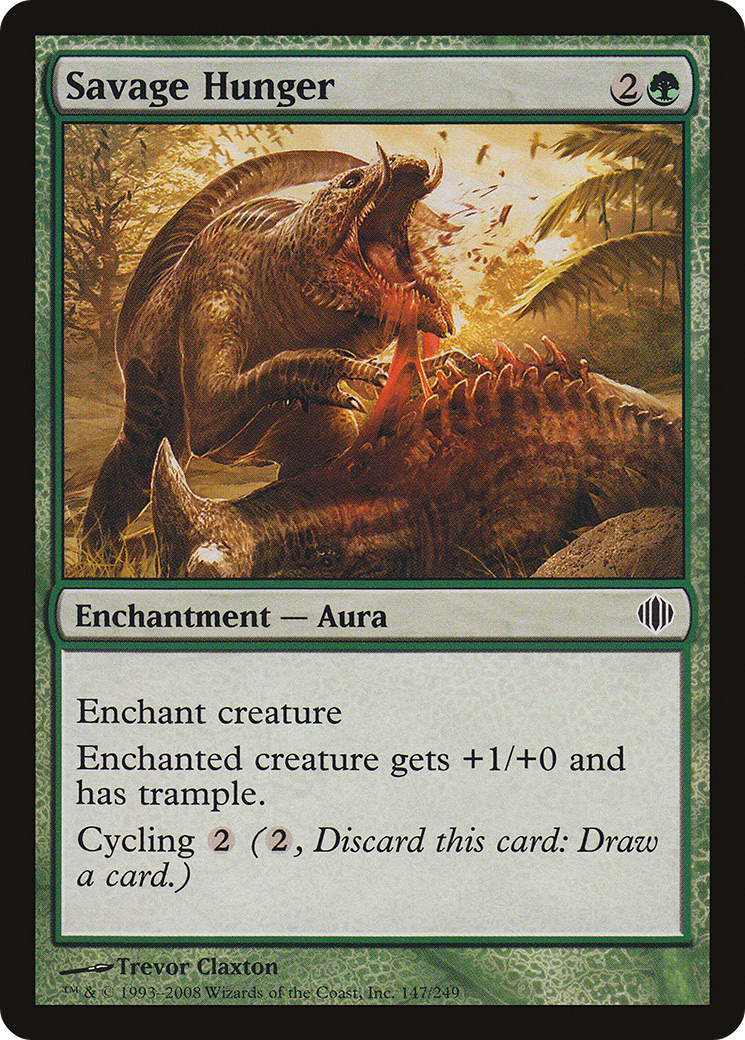 Savage Hunger (ALA) 147 - WZRD TCG
