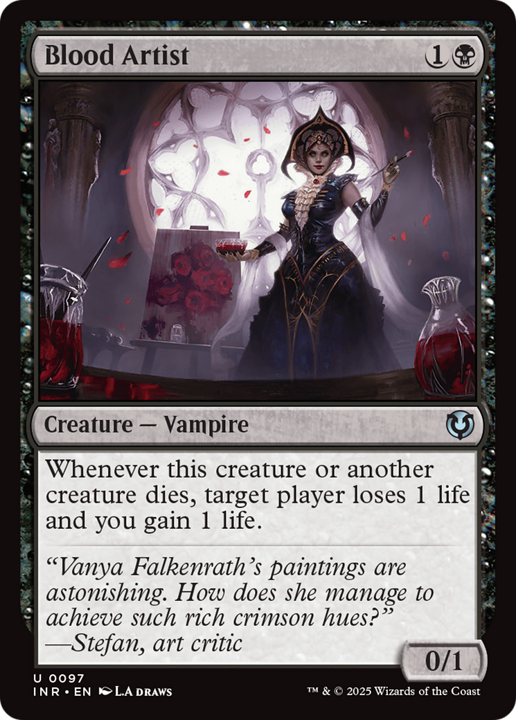 Blood Artist (INR) 97 - WZRD TCG