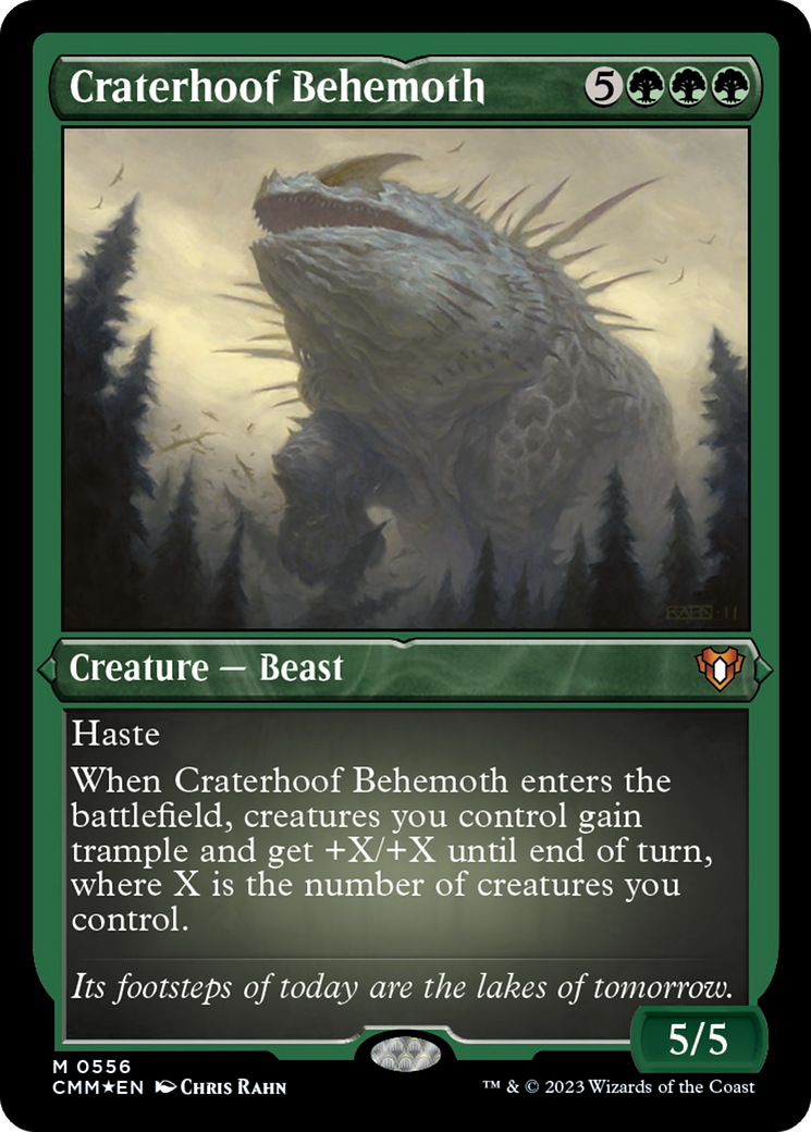 Craterhoof Behemoth (CMM) 556