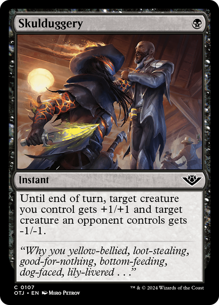 Skulduggery (OTJ) 107 - WZRD TCG