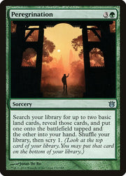 Peregrination front
