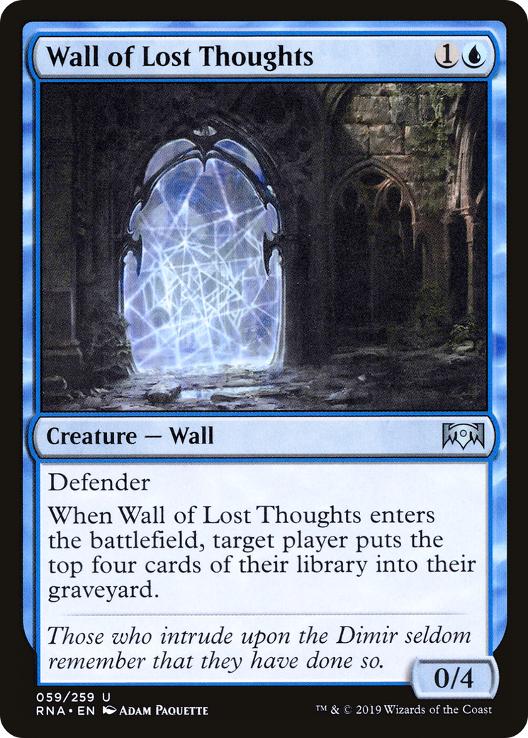 Wall of Lost Thoughts (RNA) 59 - WZRD TCG