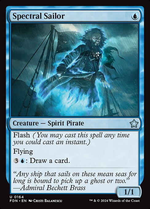 Spectral Sailor front