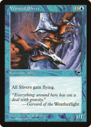 Winged Sliver (TMP) 106