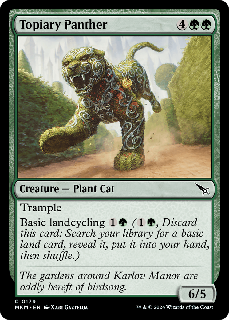 Topiary Panther (MKM) 179 - WZRD TCG