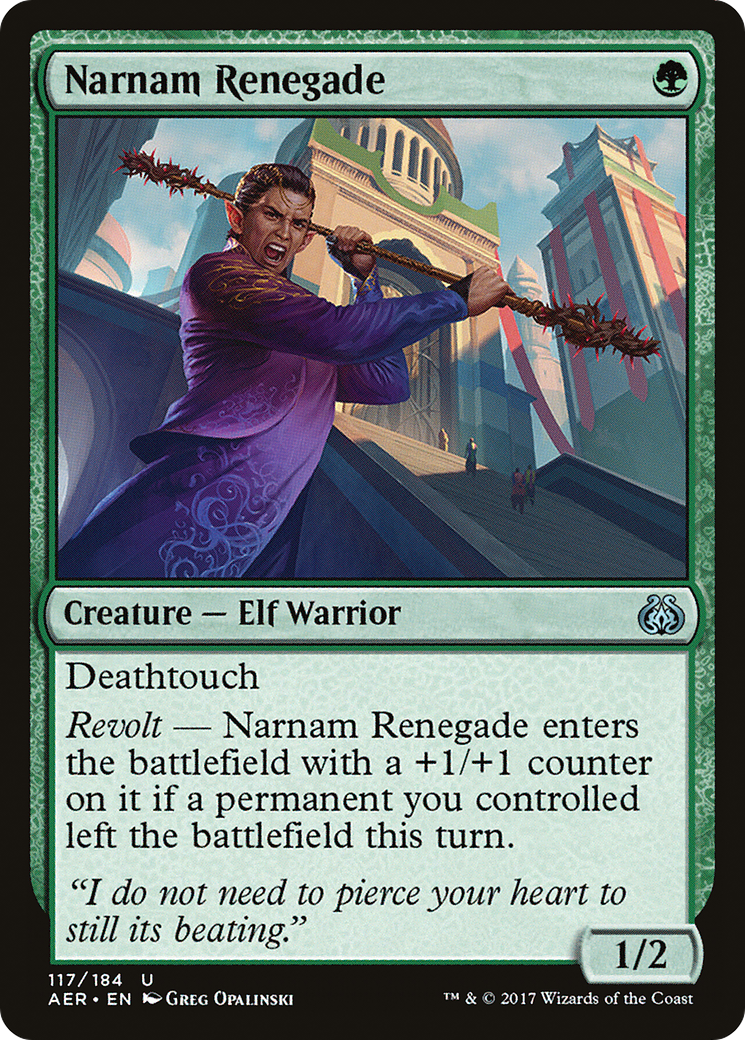 Narnam Renegade (AER) 117 - WZRD TCG