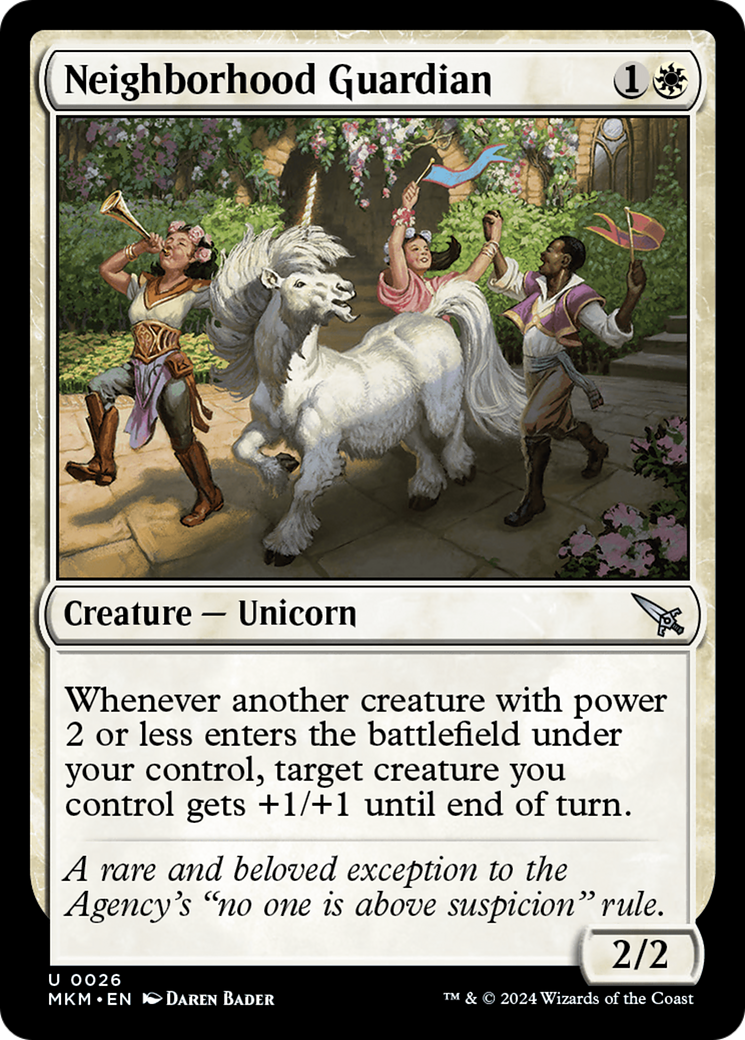 Neighborhood Guardian (MKM) 26 - WZRD TCG