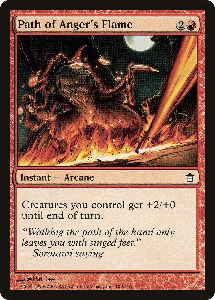 Path of Anger's Flame (SOK) 109 - WZRD TCG