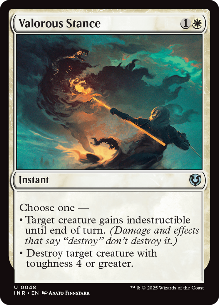 Valorous Stance (INR) 48 - WZRD TCG
