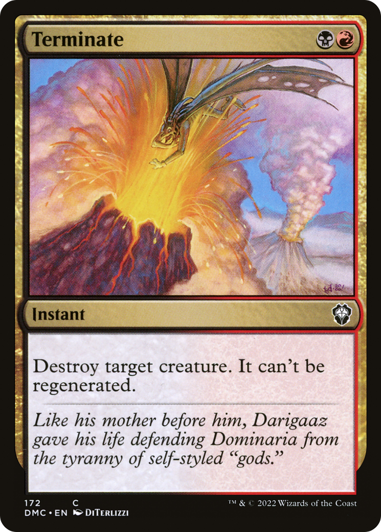 Terminate (DMC) 172 - WZRD TCG