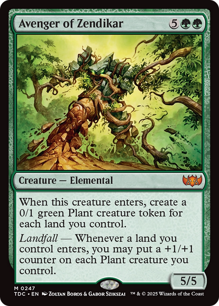 Avenger of Zendikar (TDC) 247