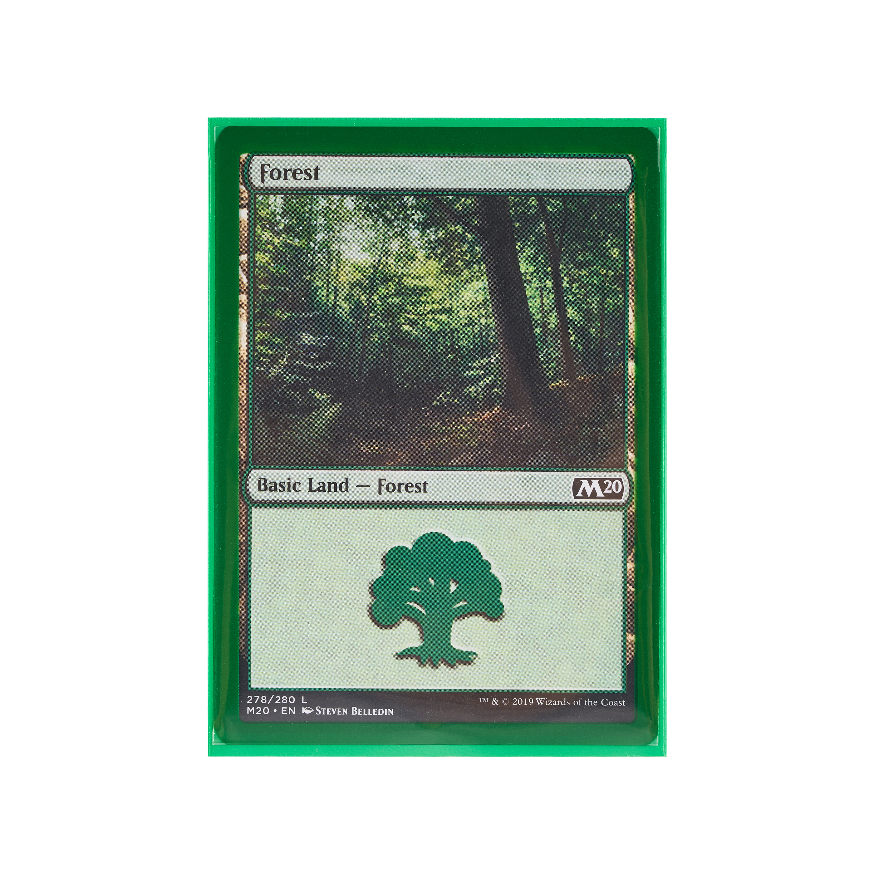 Arcane Fortress Synergy Bordered Inner Sleeves - Green
