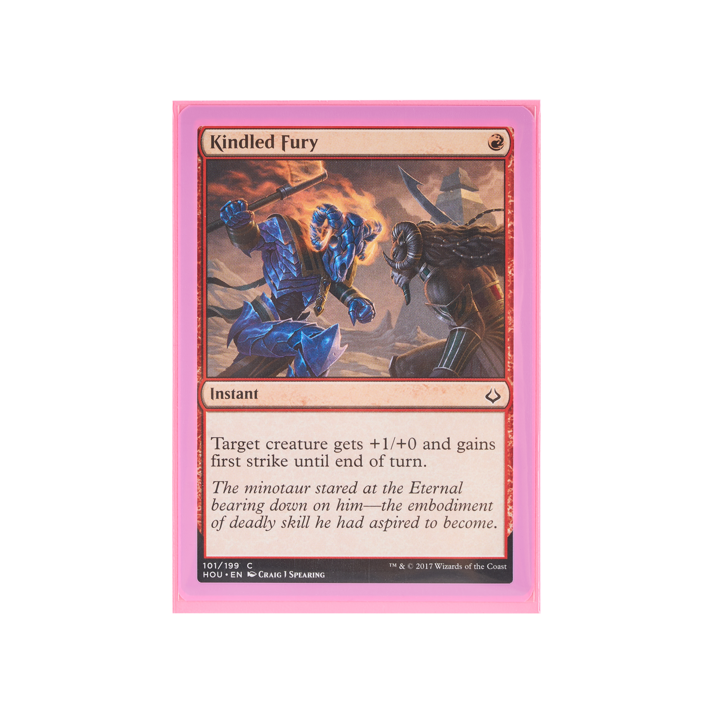 Arcane Fortress Synergy Bordered Inner Sleeves - Pink