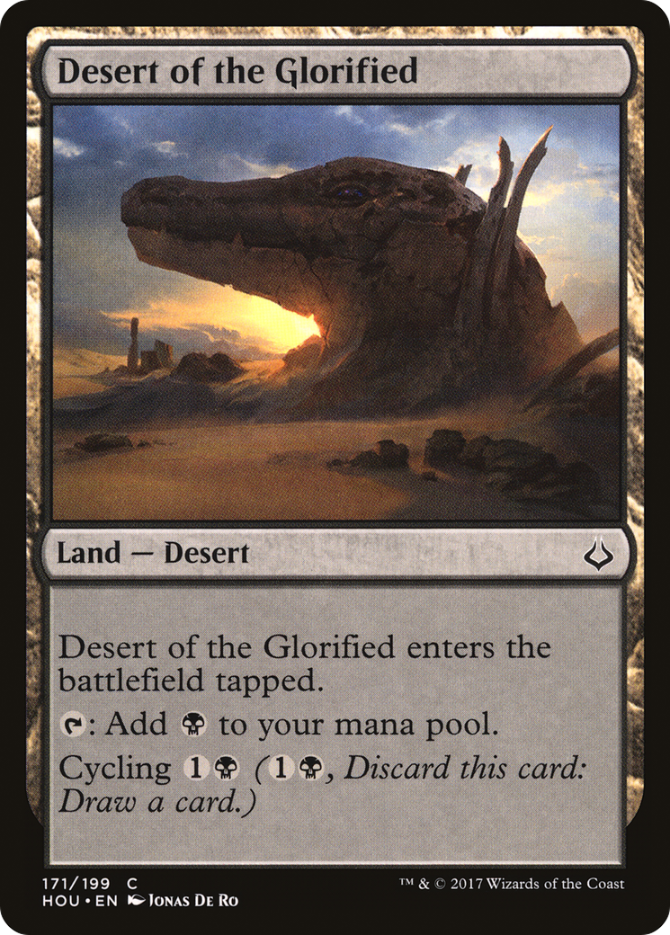 Desert of the Glorified (HOU) 171 - WZRD TCG