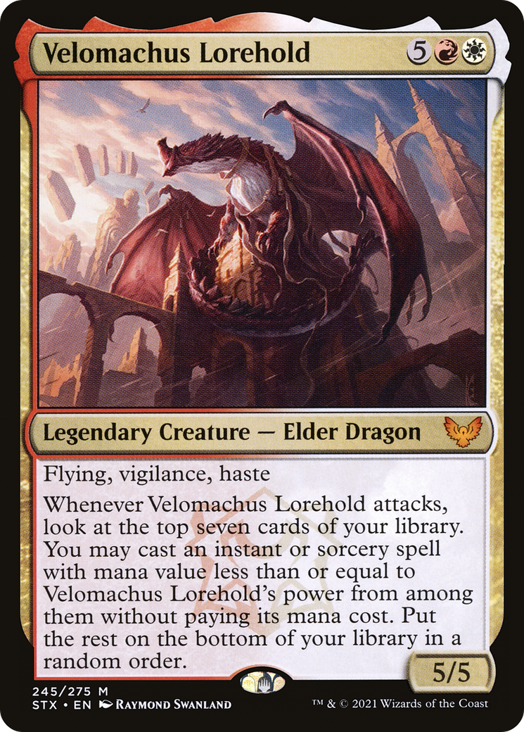 Velomachus Lorehold (STX) 245 - WZRD TCG