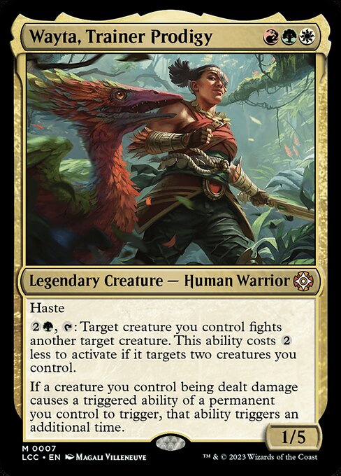 Wayta, Trainer Prodigy front