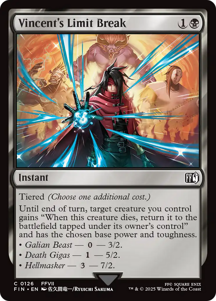 Vincent's Limit Break (FIN) 126 - WZRD TCG
