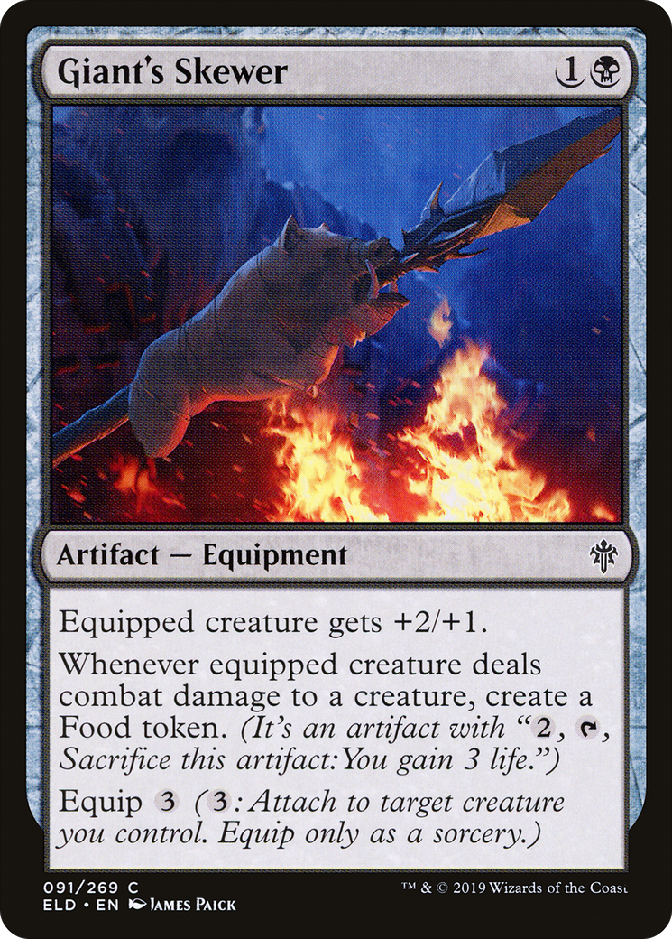 Giant's Skewer (ELD) 91