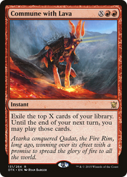 Commune with Lava (DTK) 131 - WZRD TCG