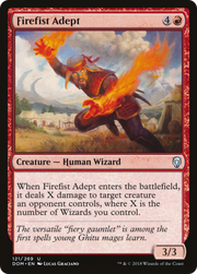 Firefist Adept (DOM) 121 - WZRD TCG