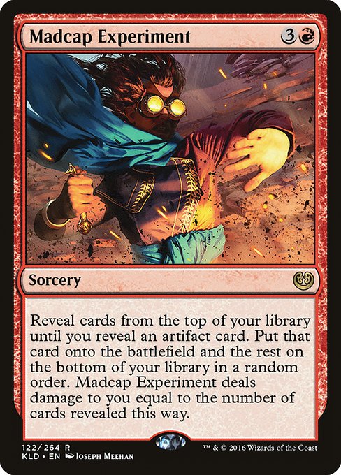 Madcap Experiment front