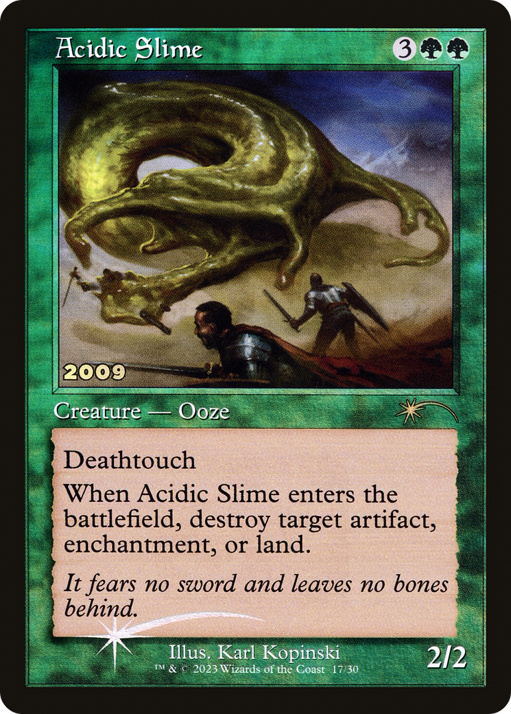 Acidic Slime (P30A) 17 - WZRD TCG