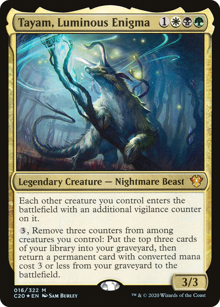 Tayam, Luminous Enigma (C20) 16