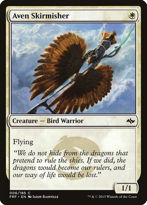 Aven Skirmisher front