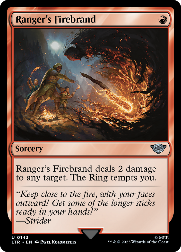 Ranger's Firebrand (LTR) 143 - WZRD TCG