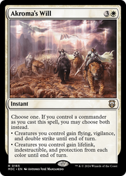 Akroma's Will (M3C) 165