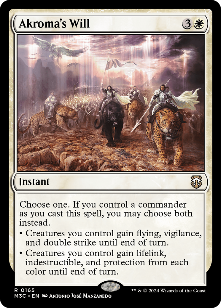 Akroma's Will (M3C) 165