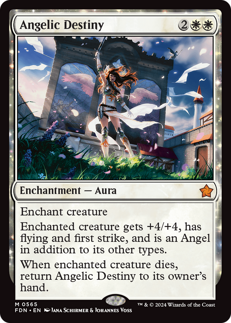Angelic Destiny (FDN) 565 - WZRD TCG