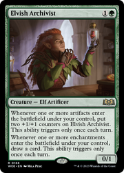 Elvish Archivist (WOE) 168