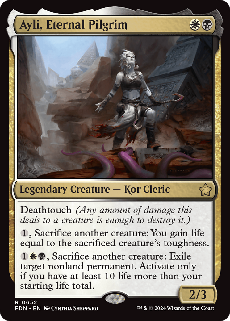 Ayli, Eternal Pilgrim (FDN) 652 - WZRD TCG