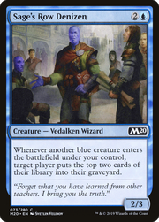 Sage's Row Denizen (M20) 73 - WZRD TCG