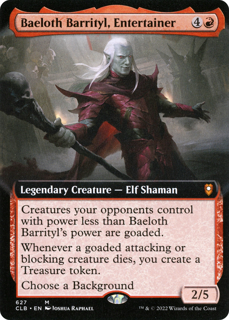 Baeloth Barrityl, Entertainer (CLB) 627
