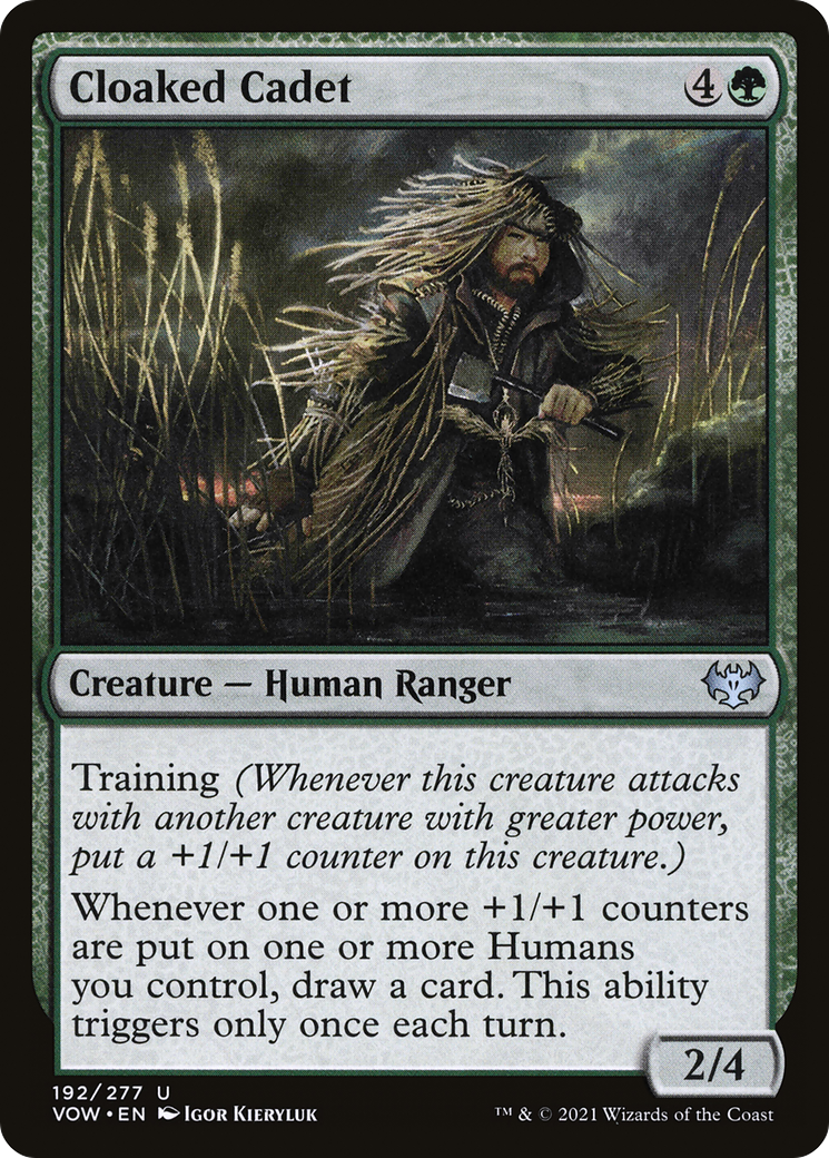 Cloaked Cadet (VOW) 192 - WZRD TCG