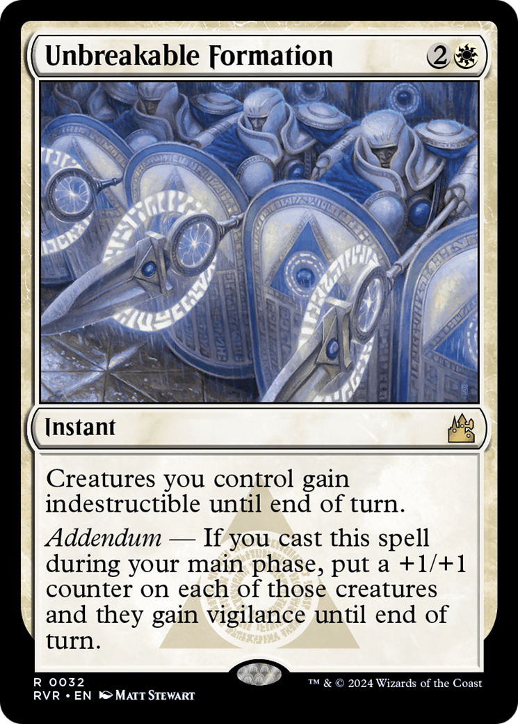 Unbreakable Formation (RVR) 32
