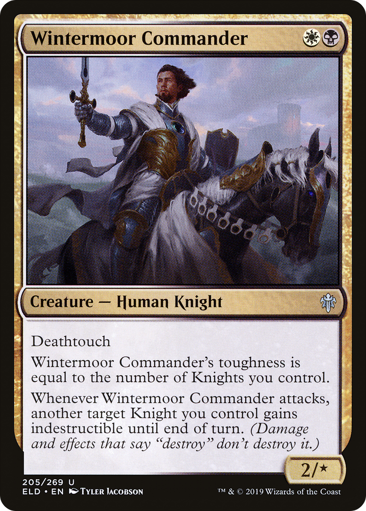 Wintermoor Commander (ELD) 205 - WZRD TCG