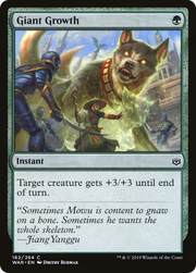 Giant Growth (WAR) 162 - WZRD TCG