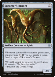 Sorcerer's Broom (ELD) 232 - WZRD TCG