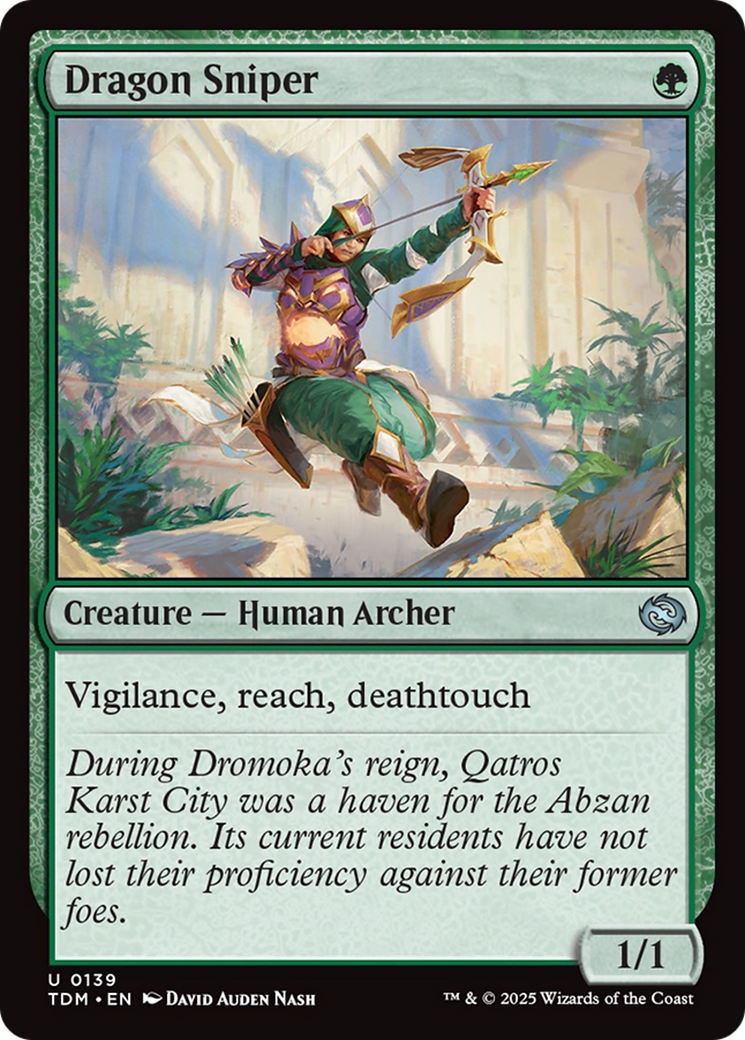 Dragon Sniper (TDM) 139 - WZRD TCG