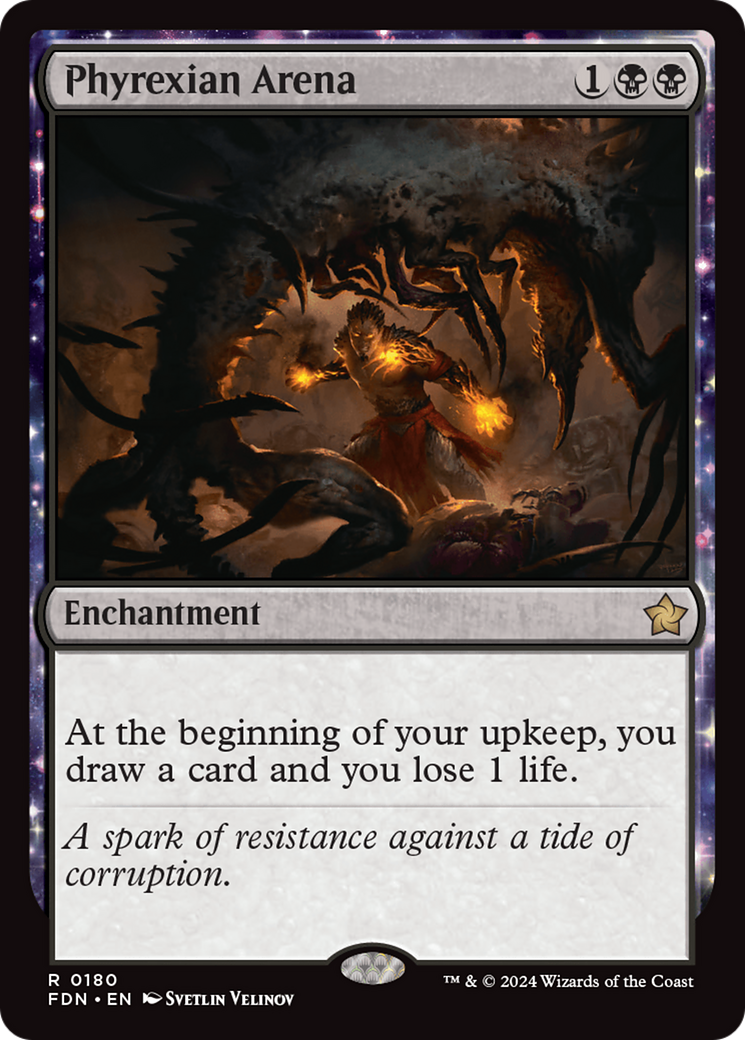 Phyrexian Arena (FDN) 180