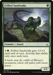 Frilled Sandwalla (HOU) 116 - WZRD TCG