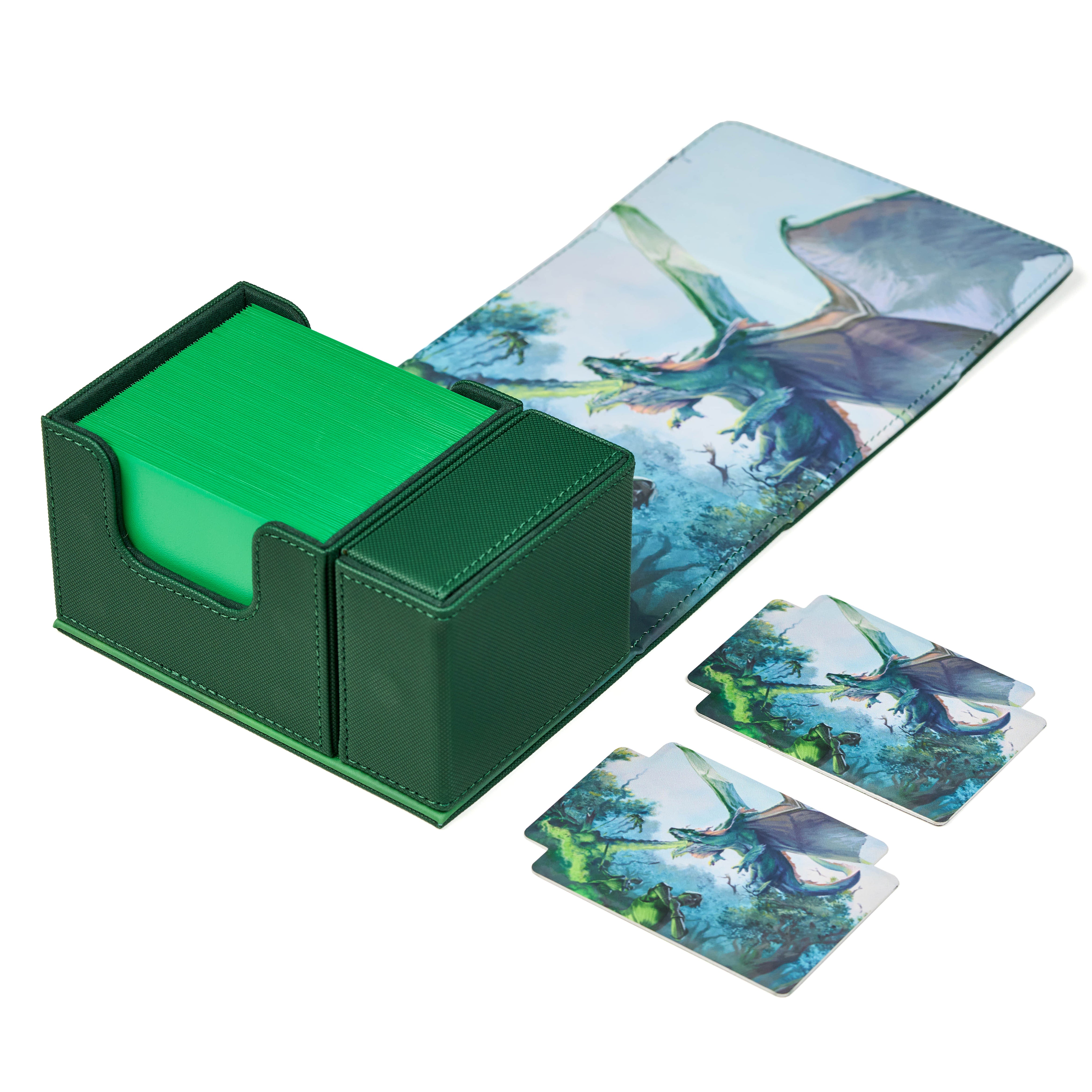 Arcane Fortress - Radiant 100+ Deluxe Deck Vault -GREEN-Natures Retribution